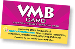 Vacation Member Benefits card