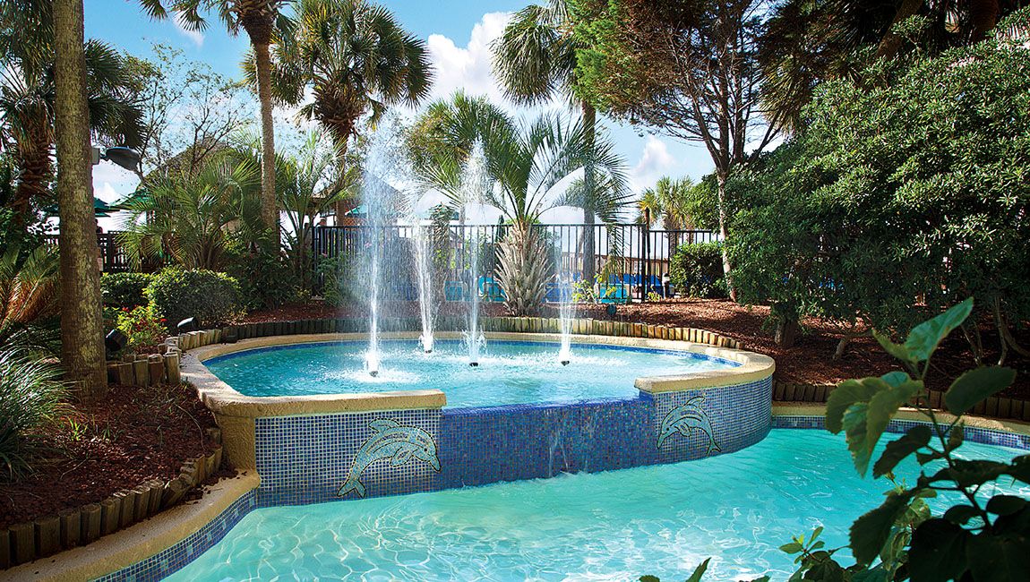 Beach Cove Resort Fountain
